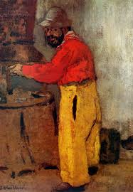 Portrait of Henri Toulouse-Lautrec by Edouard Vuillard